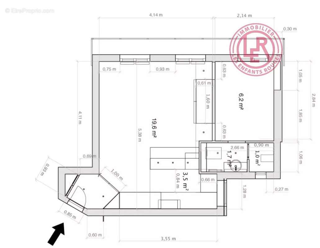 Appartement à PARIS-10E