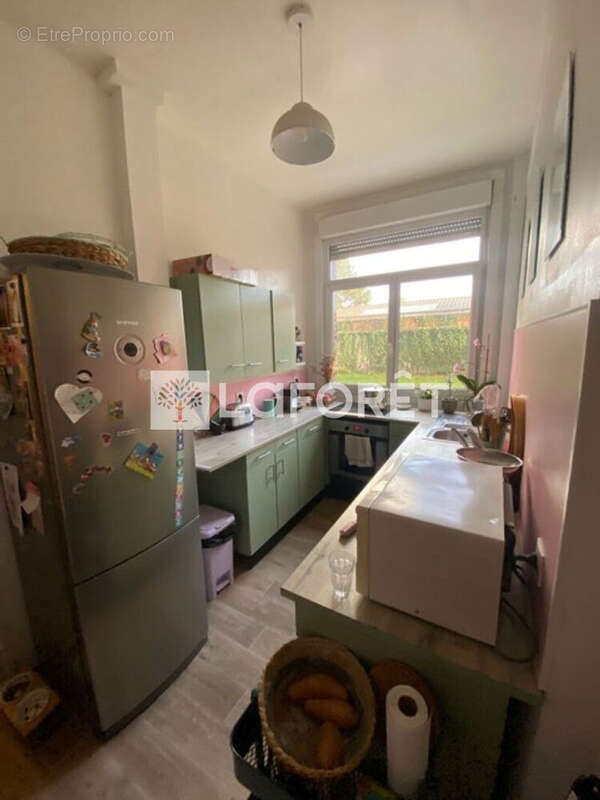Roubaix, secteur avenue motte ? appartement bourgeois t3 de 87 m² en rez-de-jardin avec garage - photo 6