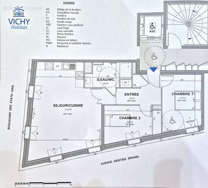 Appartement à VICHY