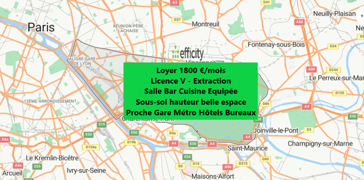 Commerce à PARIS-12E