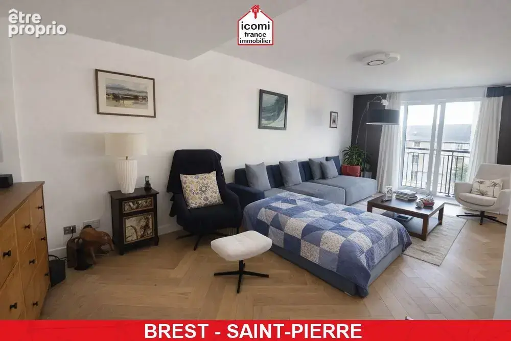 Finistere - brest (29200) - superbe appartement 85 m² -  2 chambres - coup de coeur - dalle beton - place de parking libre - ren - photo 9