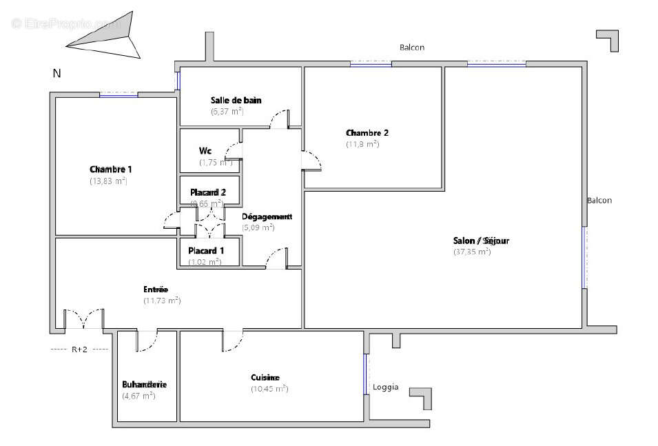 Appartement à BORDEAUX