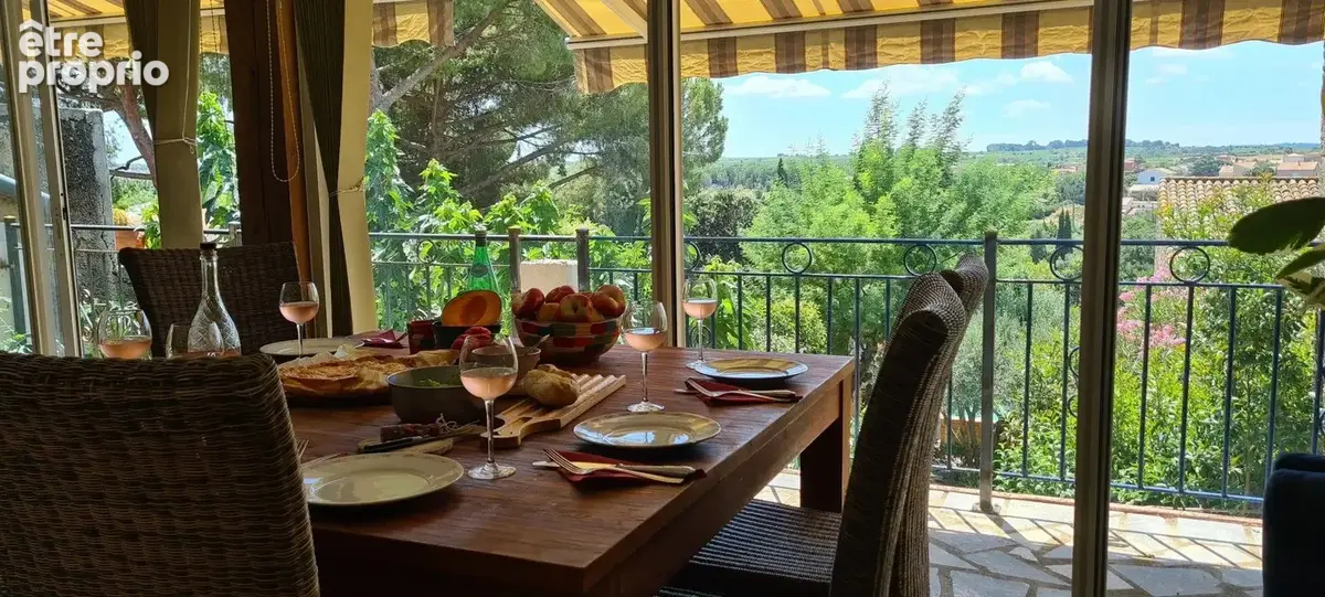 Veranda avec vue - Maison à SERVIAN