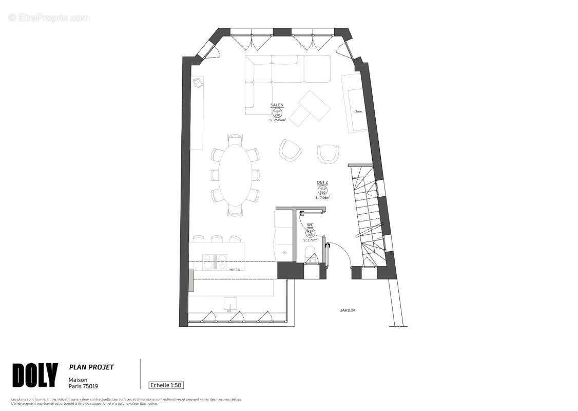 Exclusivité doly - maison avec jardin + studio indépendant  - quartier de la mouzaïa - 75019 - photo 3