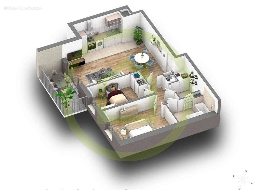 Appartement à ENGHIEN-LES-BAINS