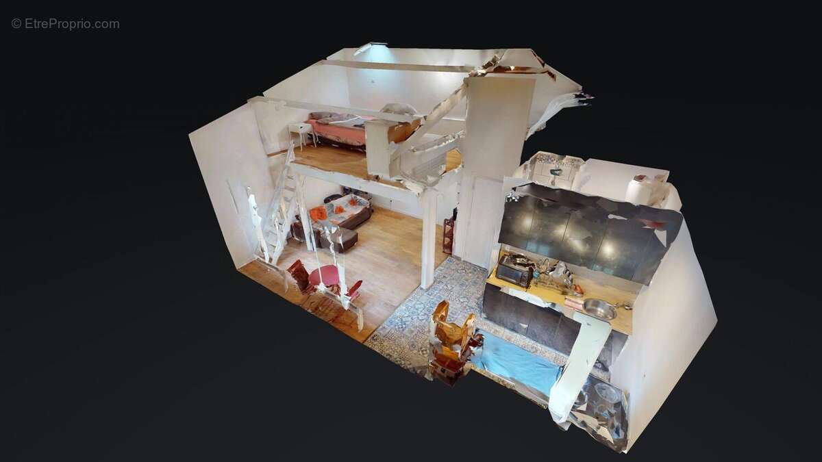 Appartement à PARIS-19E