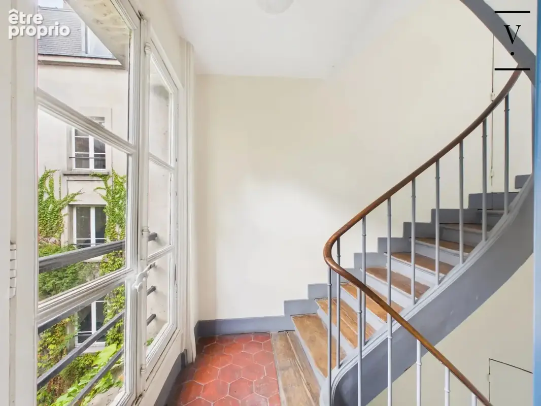 Paris IIIe – musée Carnavalet – 2P – 25m2 au 3e étage par escalier - photo 7
