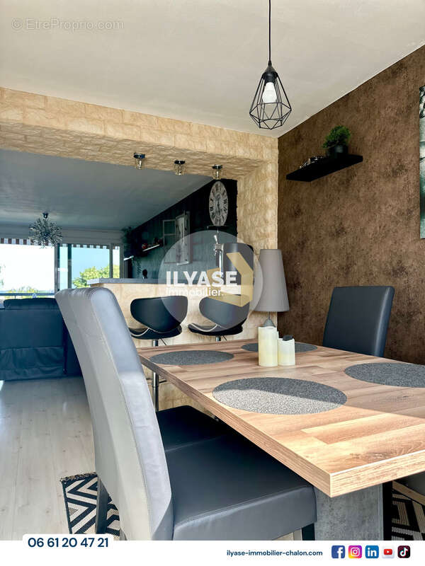 Appartement T4  93 m2  2 balcons  1 garage  1 cave - photo 5