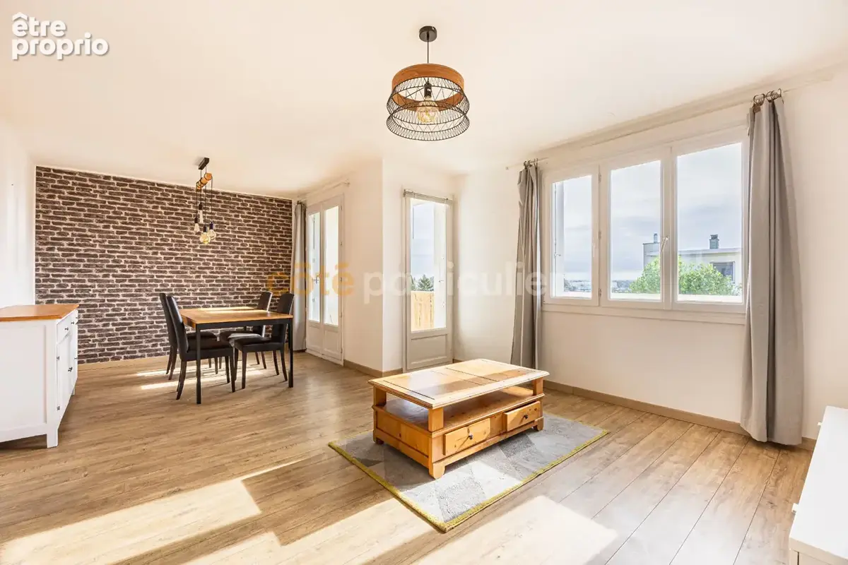 Nantes beauséjour - - appartement t3 - - 70m2 - - dernier étage - - calme - photo 2