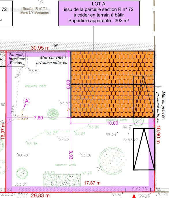 Terrain à CHAMPIGNY-SUR-MARNE
