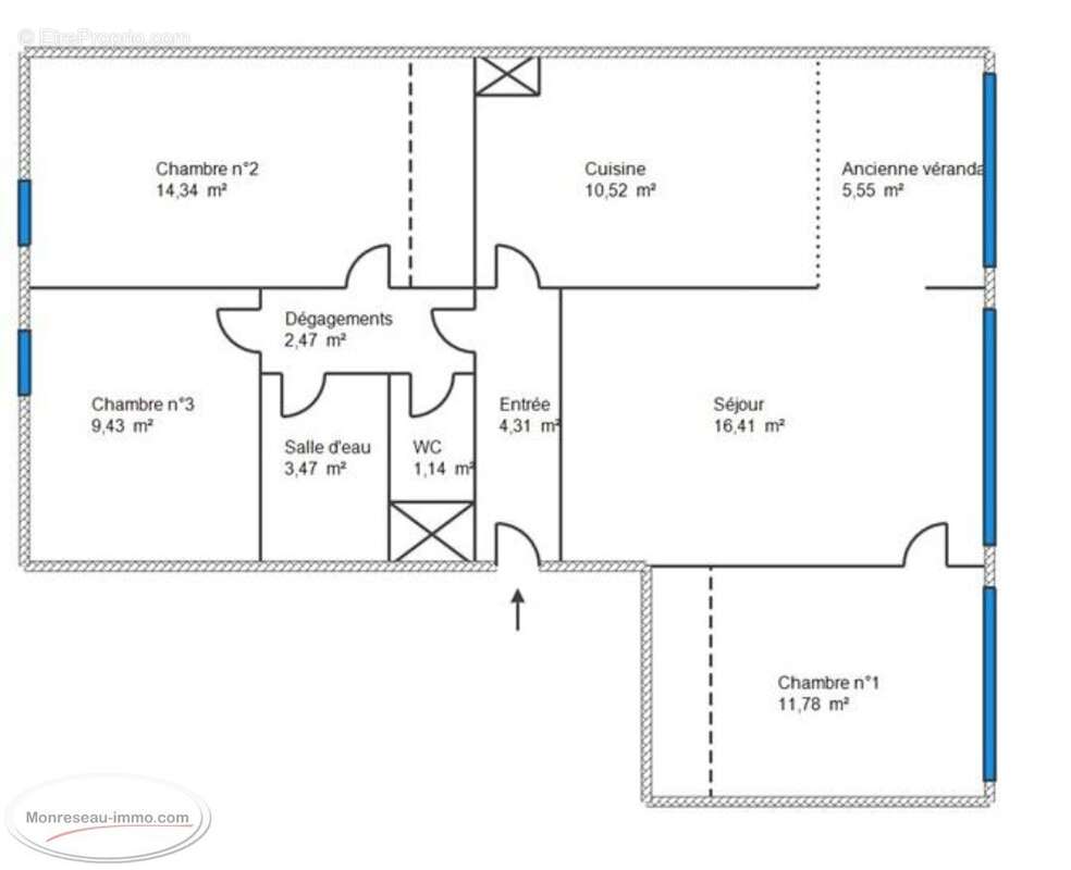 Appartement à LE CANNET