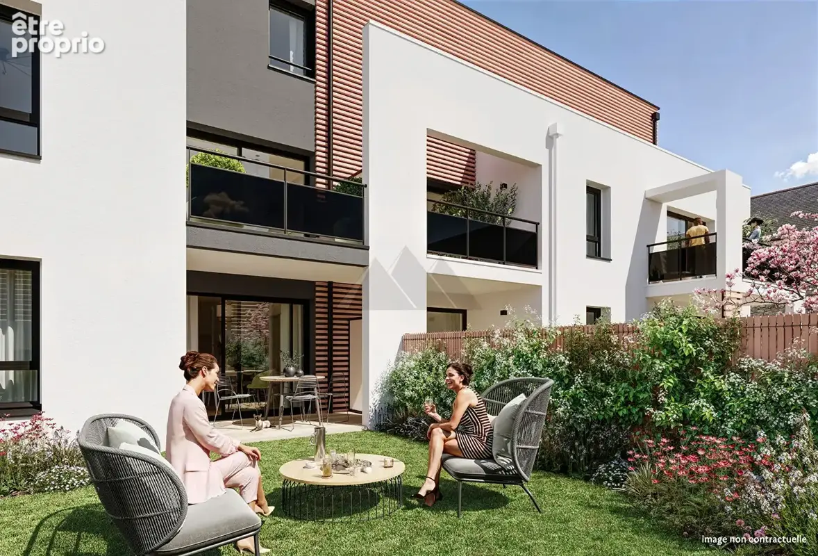 A vendre appartement t3 ergue gaberic - photo 1