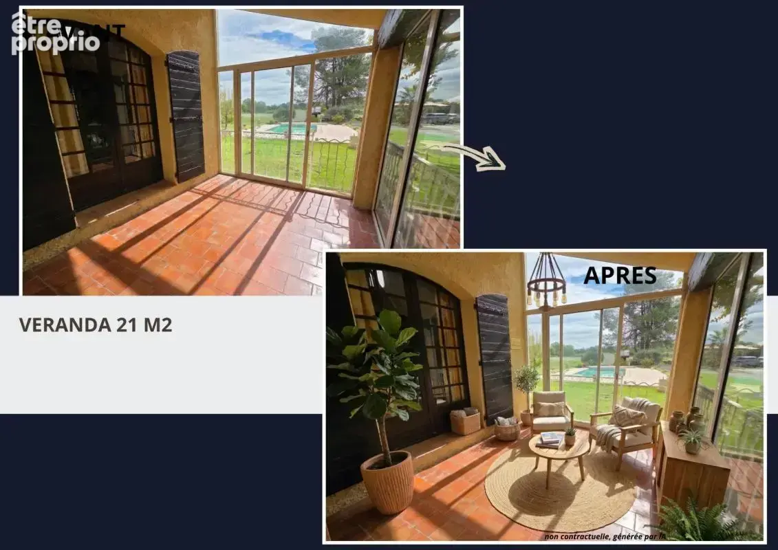 EXCLUSIVITE ! Propriété d'exception de 170 m² + véranda de 21 m2 sur 3 hectares avec piscine, box à chevaux & dépendances – Pert - photo 12