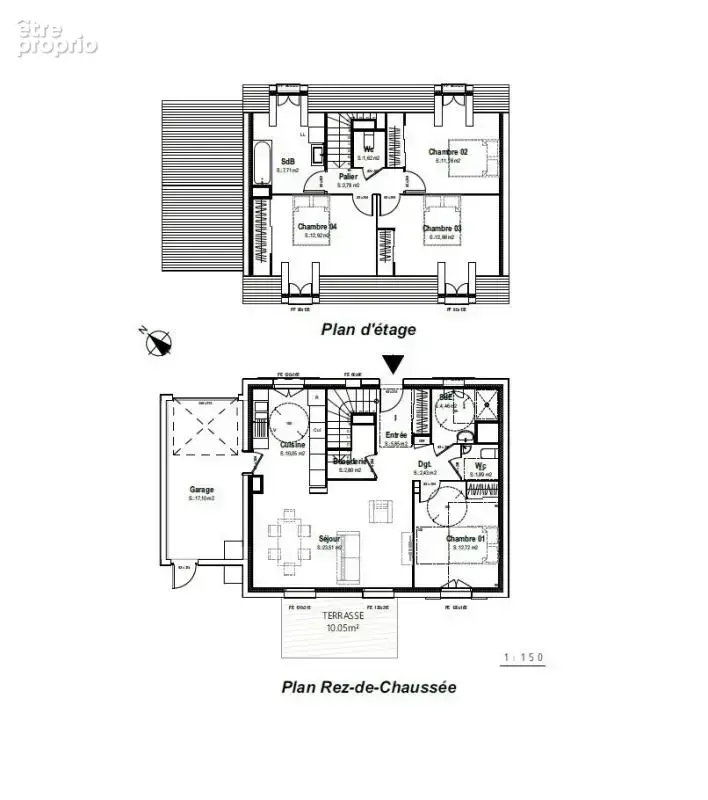 BREUIL-LE-SEC – Pavillon neuf avec vivable de plain-pied sur 654 m² de terrain - photo 3