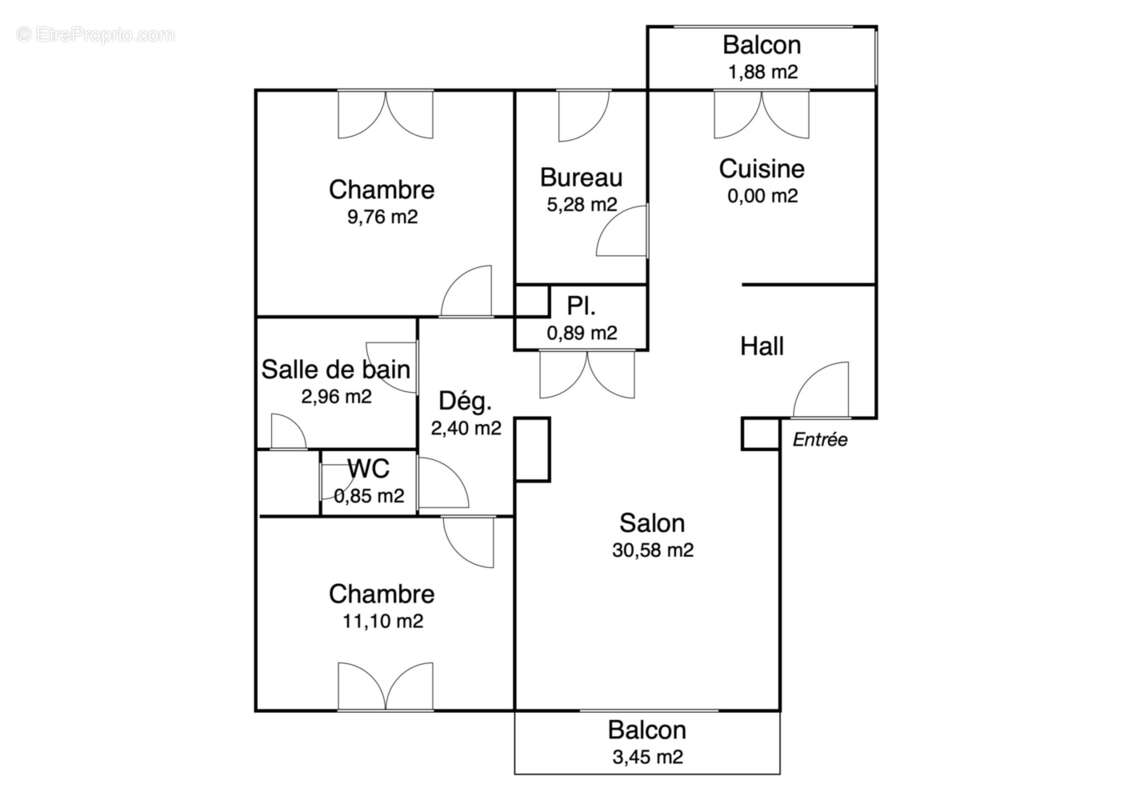Appartement à MARSEILLE-8E