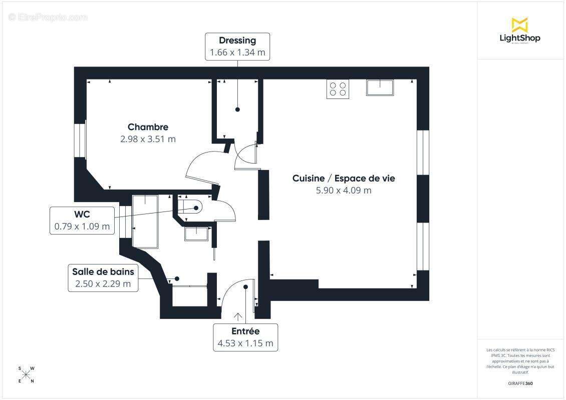 Appartement à CLICHY