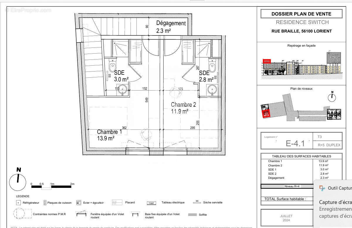 Appartement à LORIENT