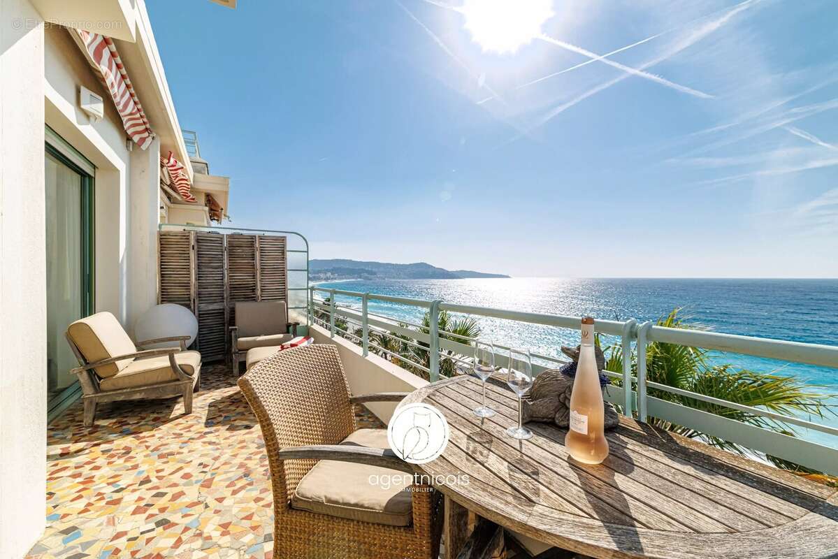 Nice // promenade des anglais : penthouse / dernier étage / vue mer panoramique / toit-terrasse / garage - photo 49