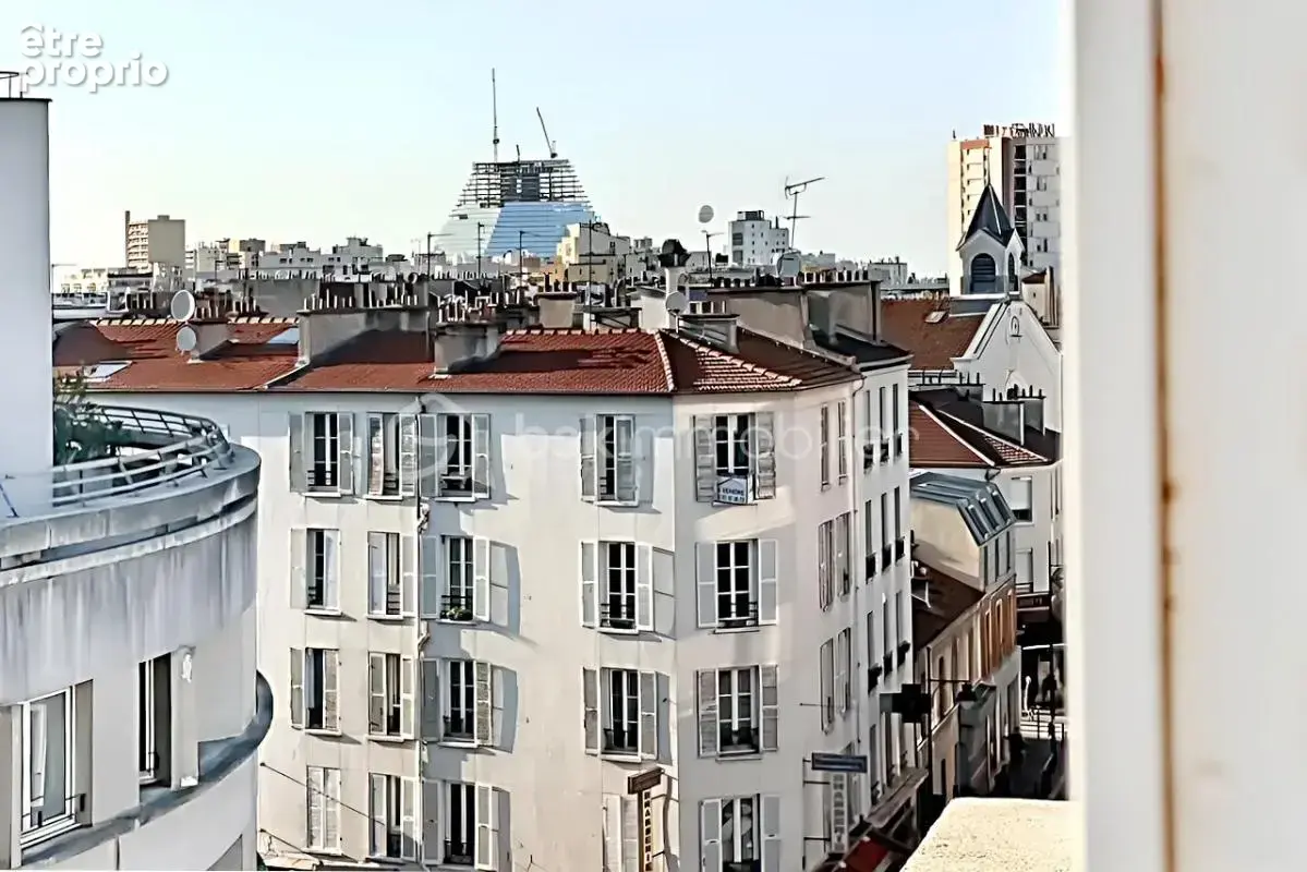 Trois pieces dernier etage, soleil, vue degagee - photo 7
