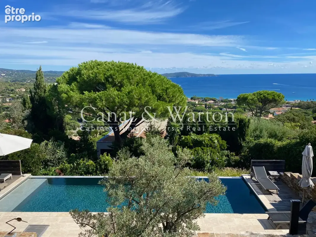 Villa d'architecture contemporaine avec vue mer & piscine à cavalaire - photo 8