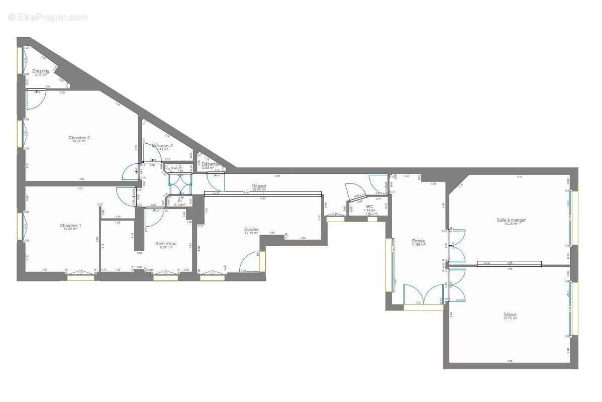 Appartement à PARIS-11E