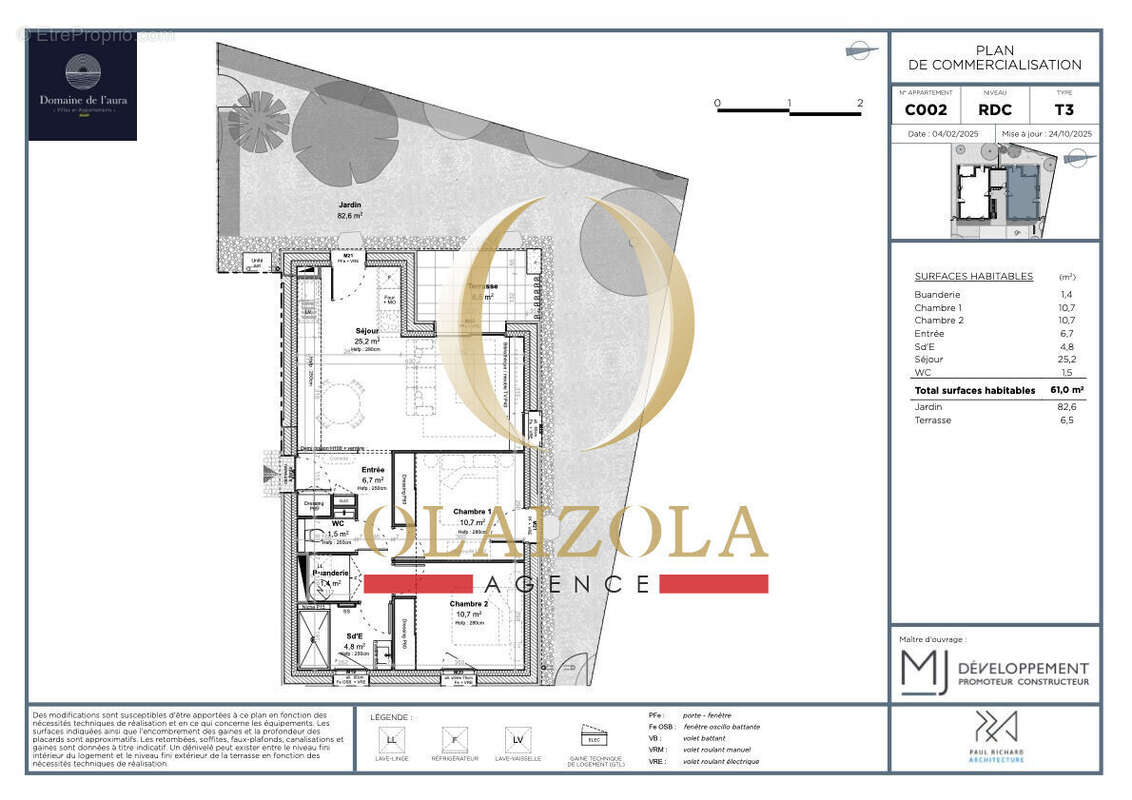 Appartement à BIDART