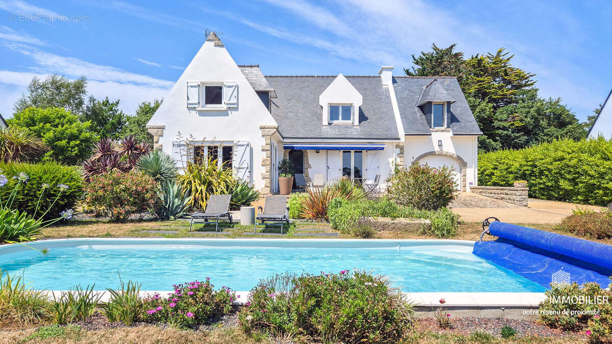 Nevez - Maison familiale vue mer et piscine - photo 2
