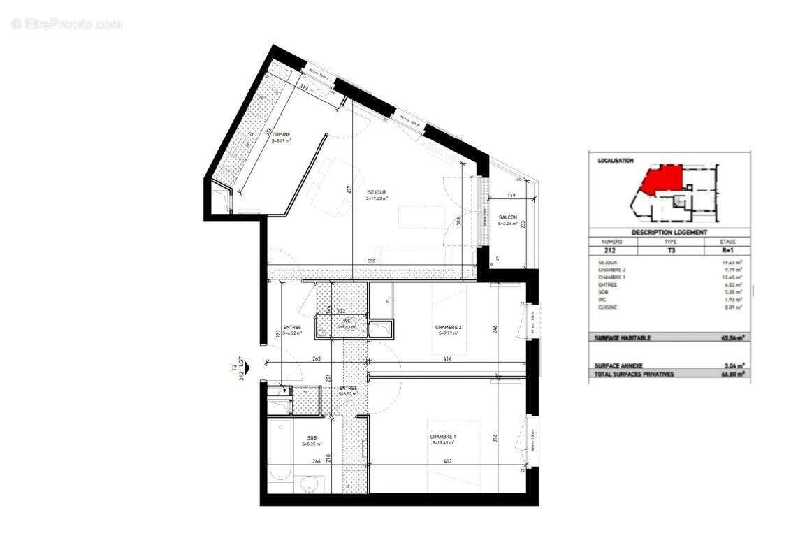 Appartement à LIMEIL-BREVANNES