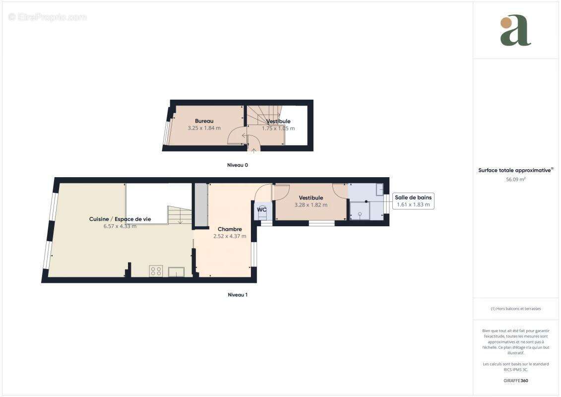 Appartement à PARIS-12E