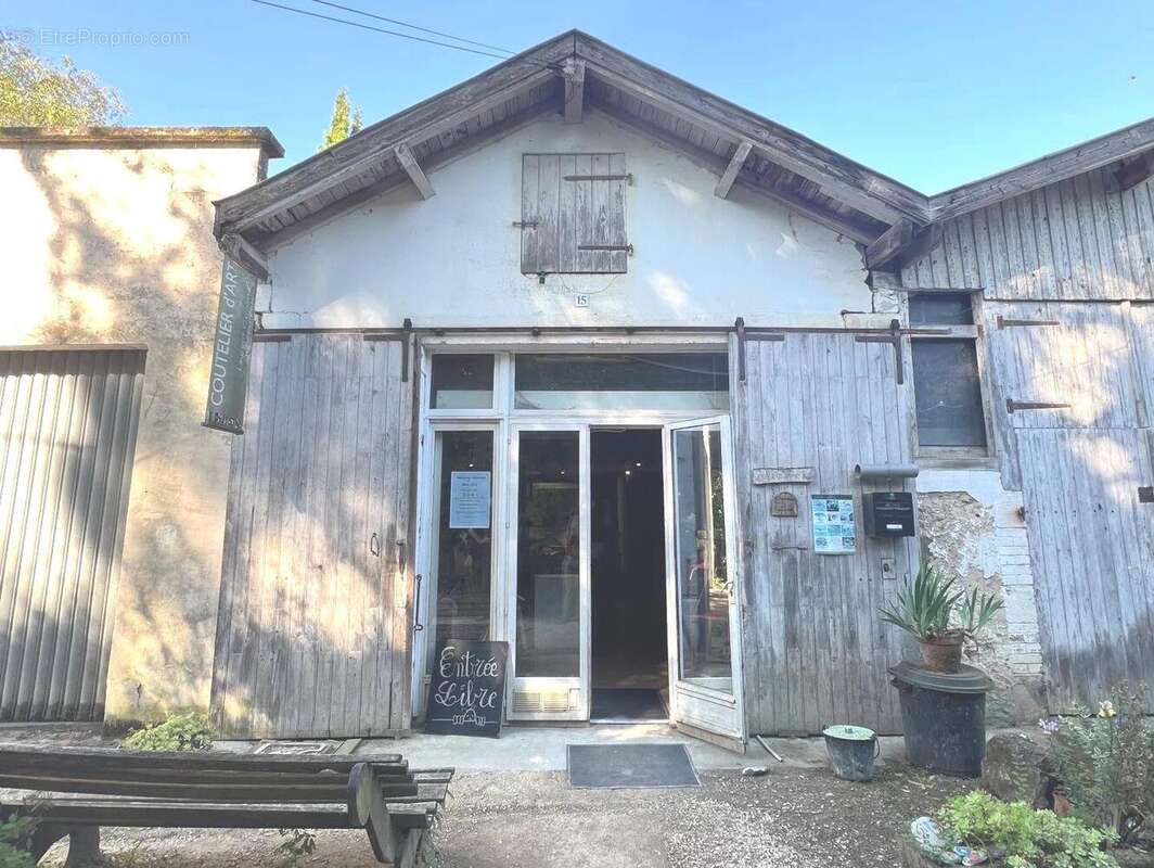 Façade de l'atelier - Maison à LABASTIDE-D'ARMAGNAC