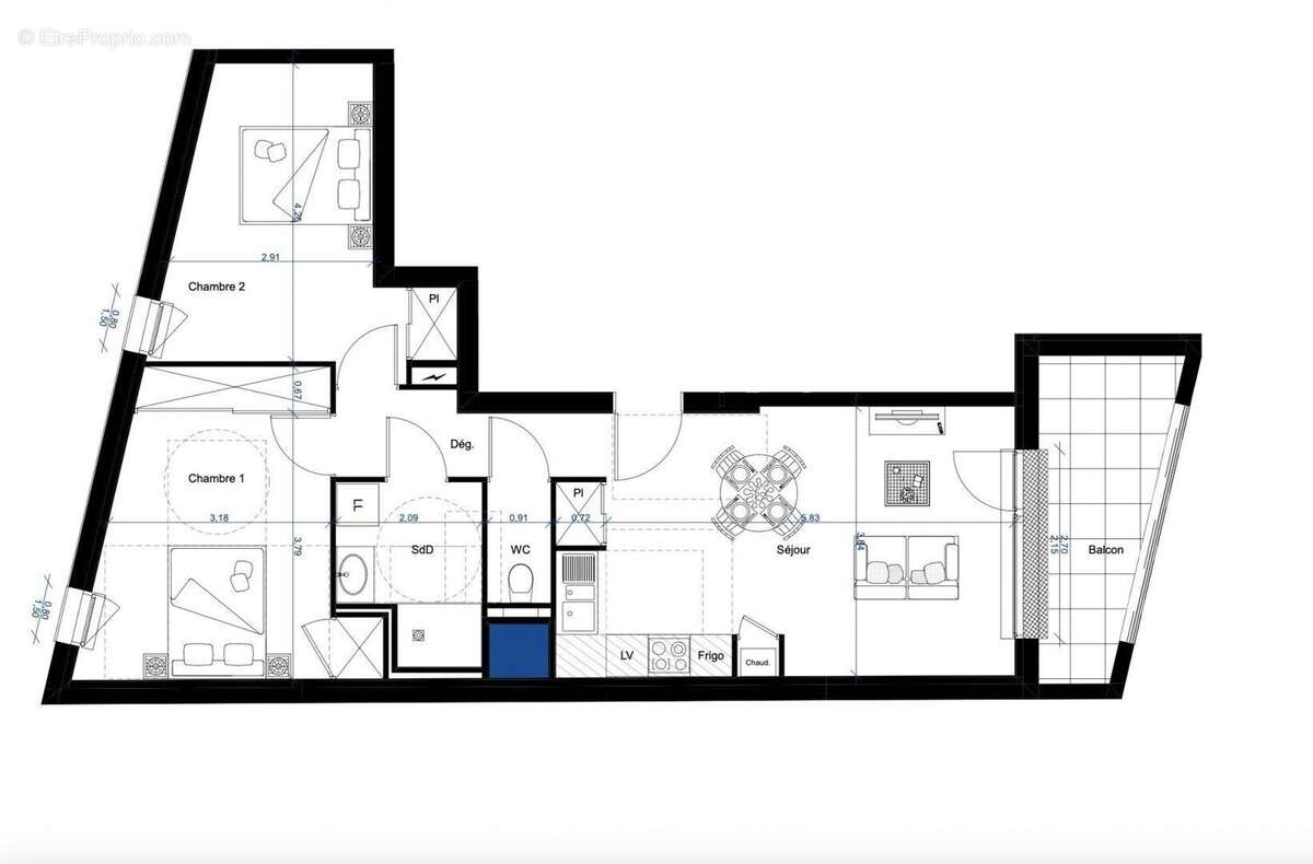 Photo 3 - Appartement à RENNES