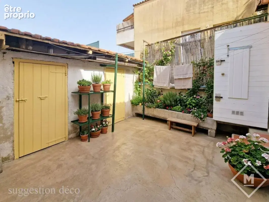 Maison t4 à vendre marseille 13010 - jardinet sud-est et climatisation - photo 3