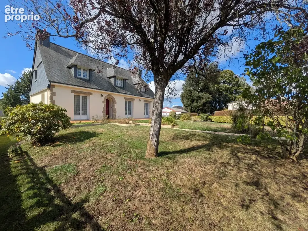 Seglien maison néo bretonne de 150m² de 7 pièces avec vie de plain pied parcelle clôturée de 807m² - photo 3