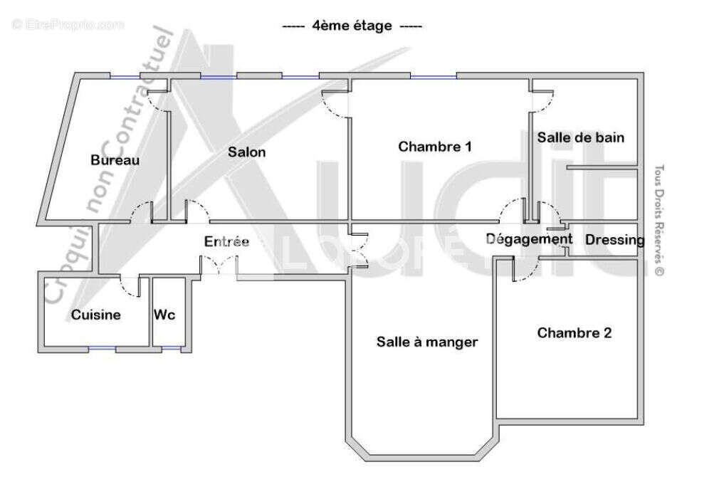 Appartement à PARIS-17E