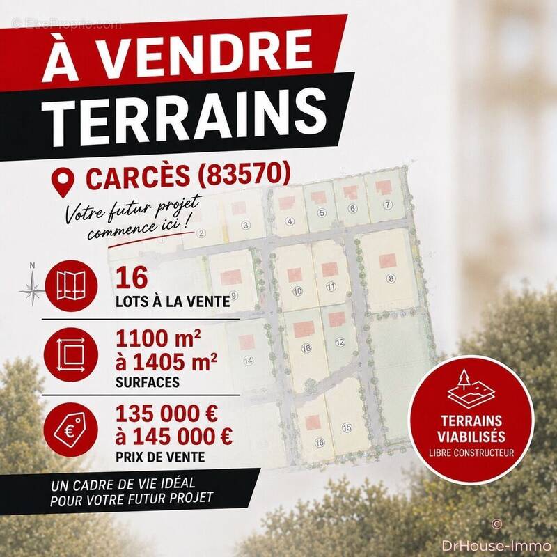 Terrain à CARCES