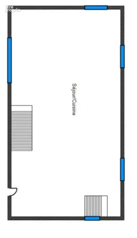 En impasse, Maison en pierre  4 pièces 110 m2 - photo 22