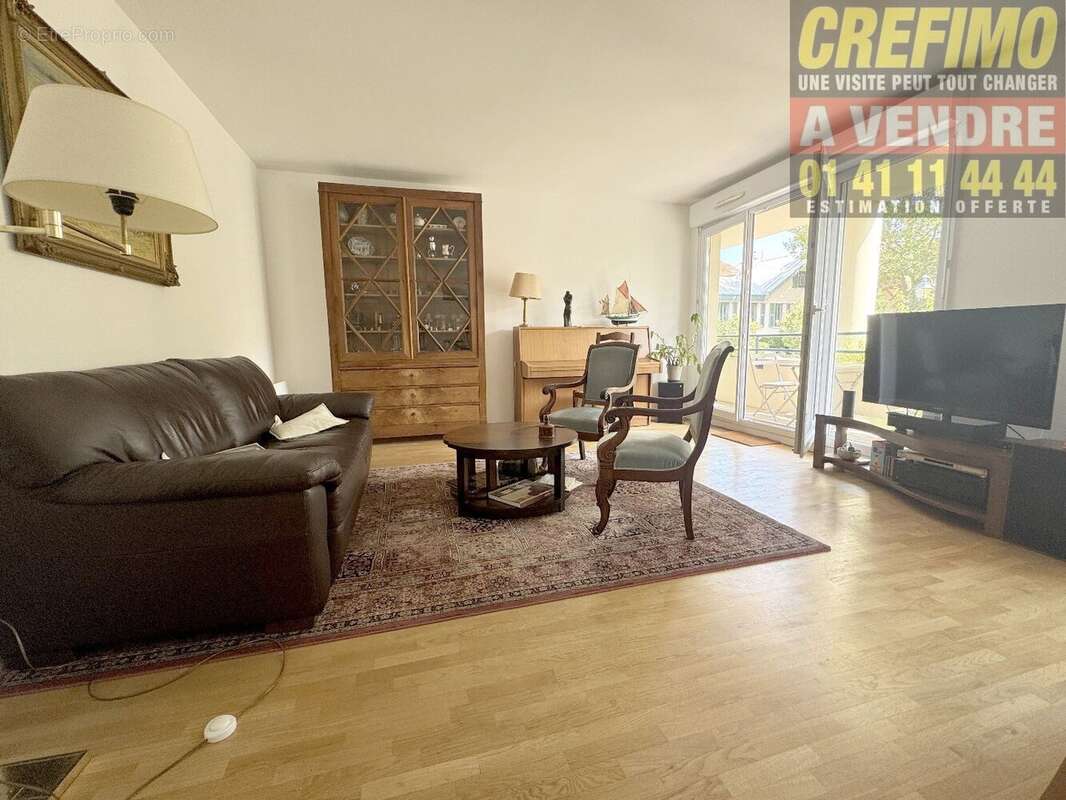 Appartement avec terrasse à vendre à Asnières-sur-Seine  Résidence de standing face aux jardins Louis Vuitton - photo 3