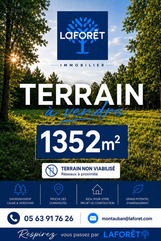 Terrain à VILLEMADE