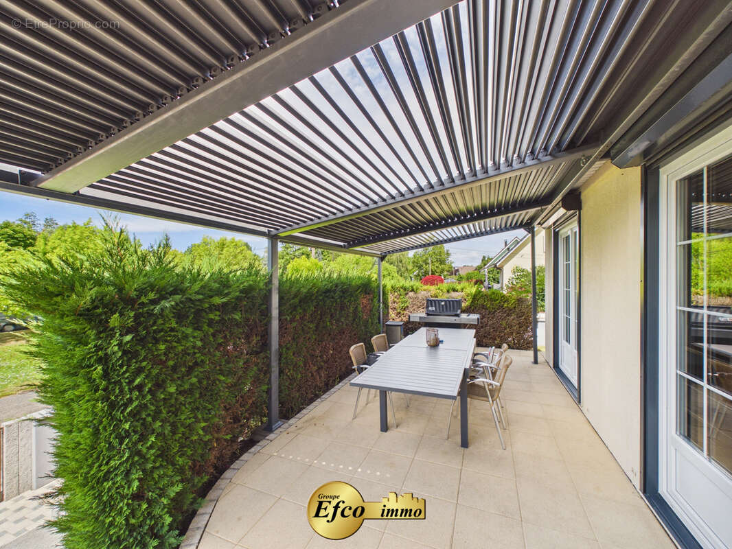 Maison de plain-pied à ossature bois   Sous-sol complet   Terrasse avec pergola   Prestations de qualité - photo 3