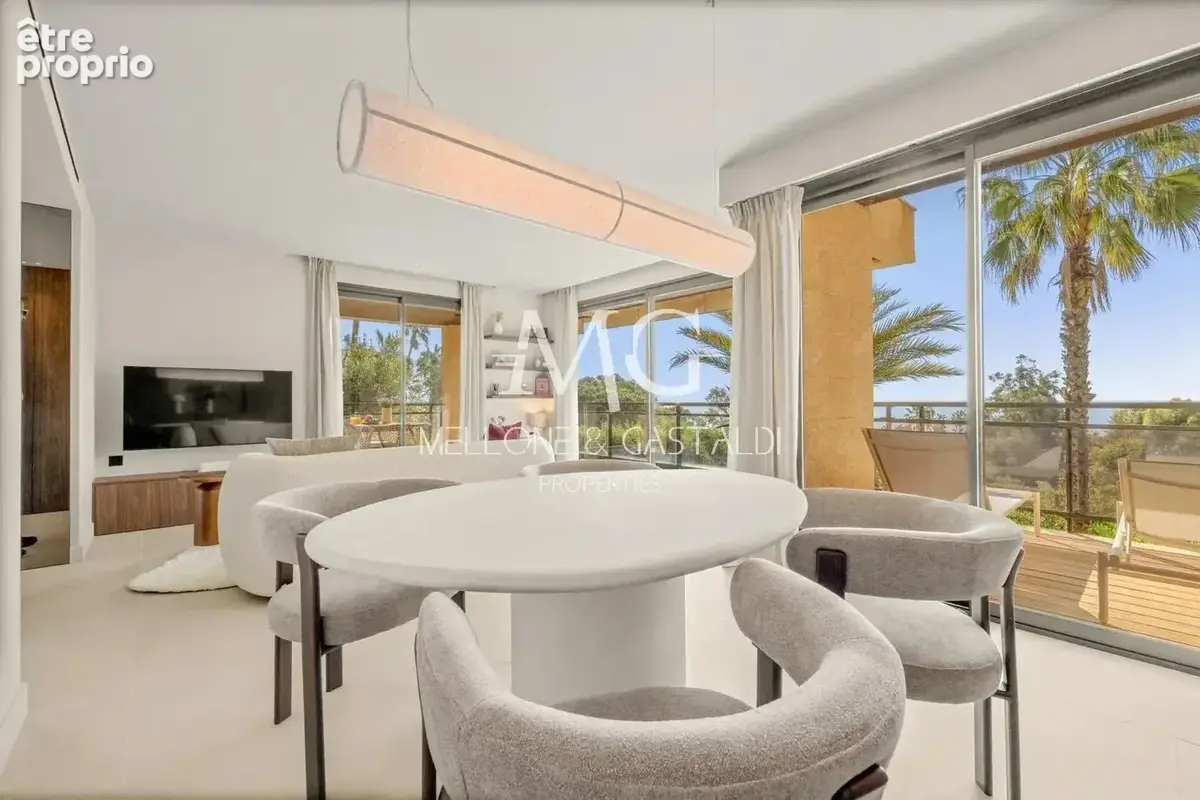 Cannes eden – 3 pièces rénové – vue mer – terrasse & jardin – piscines – tennis – garage - photo 5