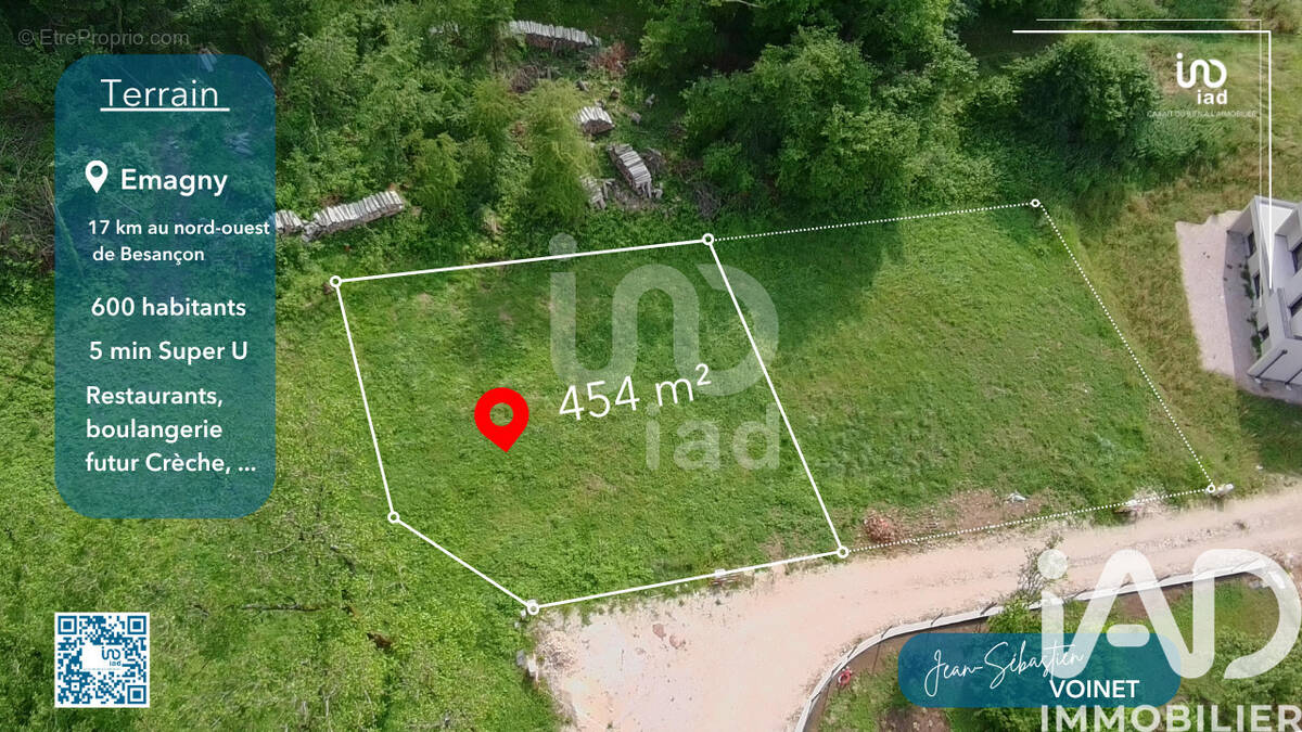 Photo 1 - Terrain à EMAGNY