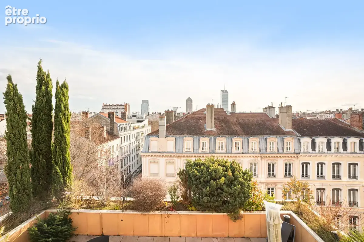 Lyon 6, dernier etage, duplex, 122.01m² + terrasse 75.28 m² - photo 11