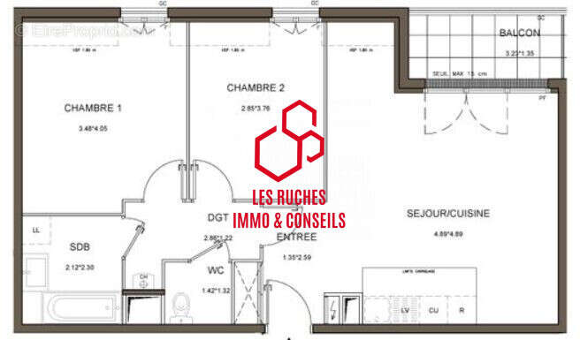 Appartement à TOURNAN-EN-BRIE