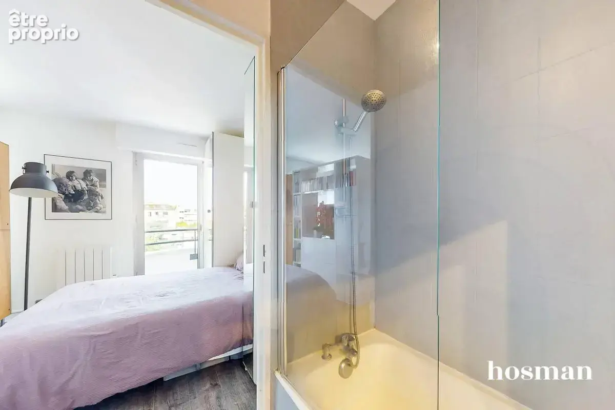 Coup de coeur - Studio calme avec balcon, cave et parking - Rue D'Issy, Boulogne-Billancourt - photo 11