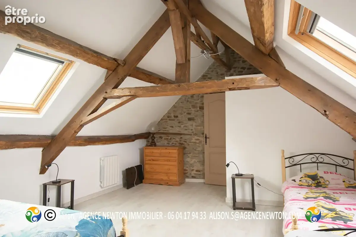 MAYENNE, Gorron, La Dorée : jolie maison individuelle en pierre de 3 chambres avec jardin, située en bordure de village. - photo 11