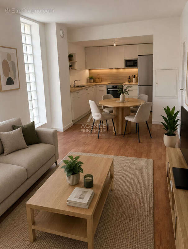 Appartement Maisons-laffitte 3 pièce(s) 38.29 - hyper centre - marché - terrasse-parking sous sol - photo 4
