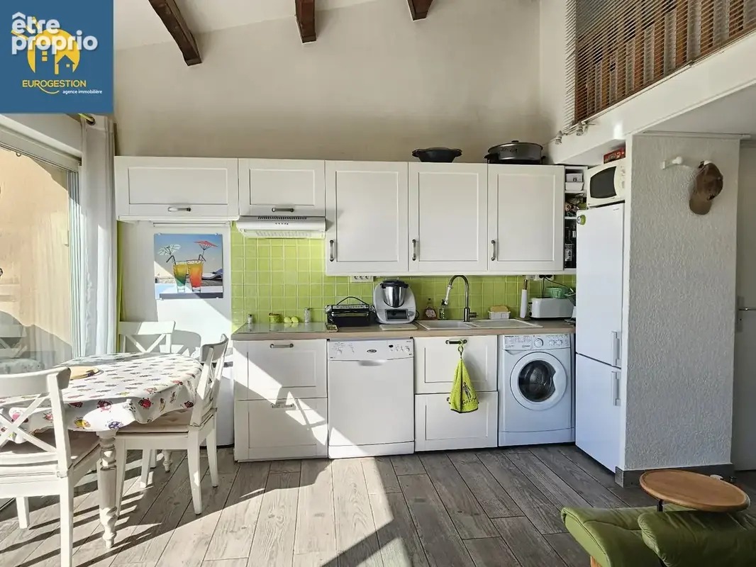 Vue mer et pyrénées : 3 pieces en duplex - photo 2