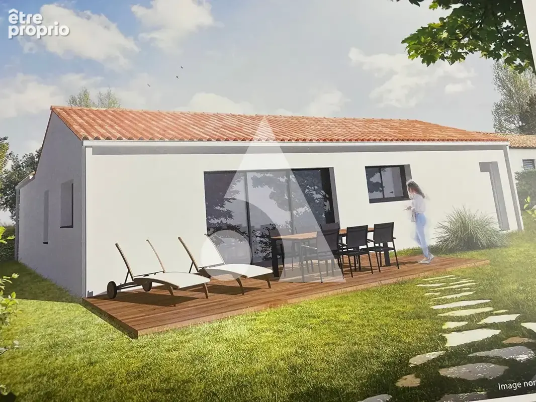 Maison NEUVE Sainte Flaive Des Loups 3 chambres  86.37 m2 - photo 2