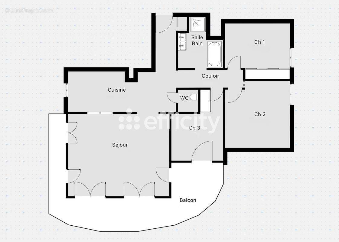 Appartement à COURBEVOIE