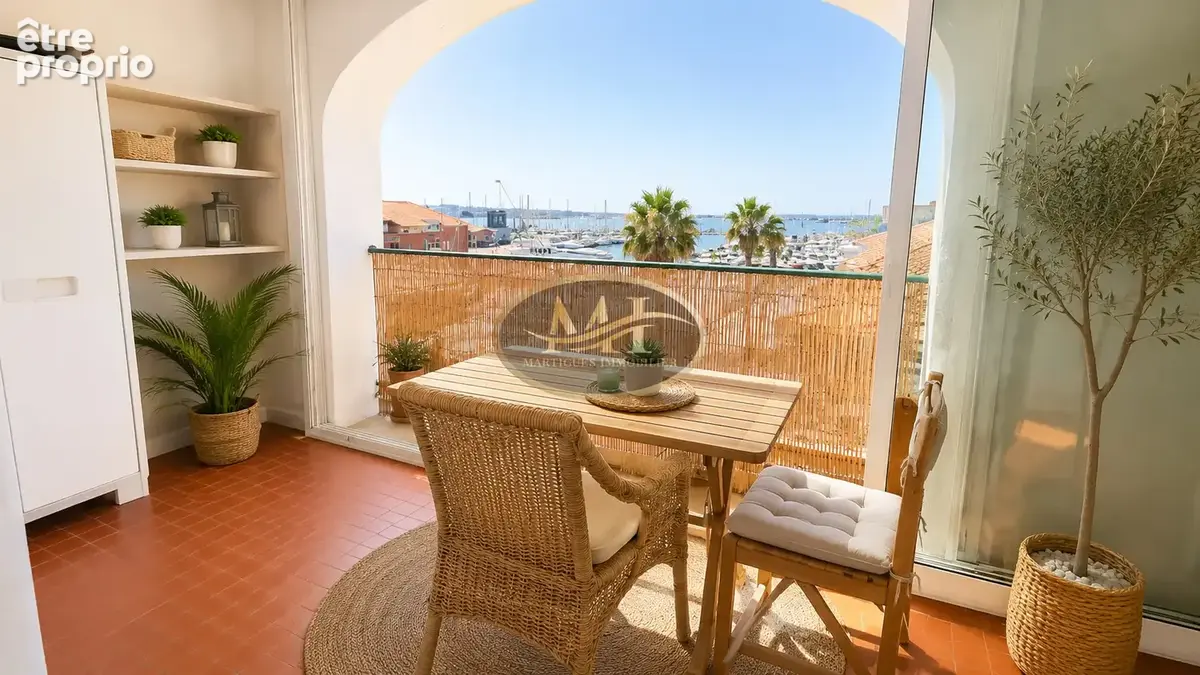 PORT-DE-BOUC   Appartement T3 de 66,55 m2 avec vue mer, résidence sécurisée, ascenseur et stationnement privé - photo 2